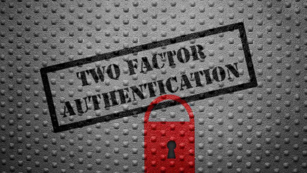 cyber security threat: two-factor authentication 