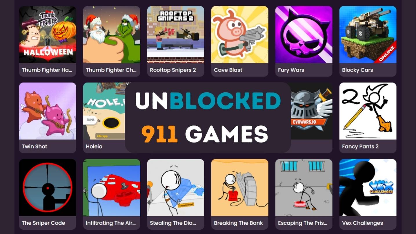 Unblocked Games 911 (Play Unblocked Games At School) 2023 - Tech  Preview,Tech