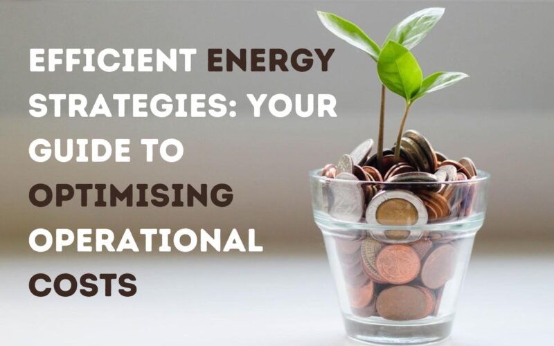 Efficient Energy Strategies: Your Guide to Optimising Operational Costs