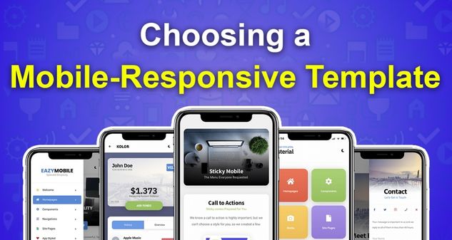 Choose a Mobile-Responsive Template