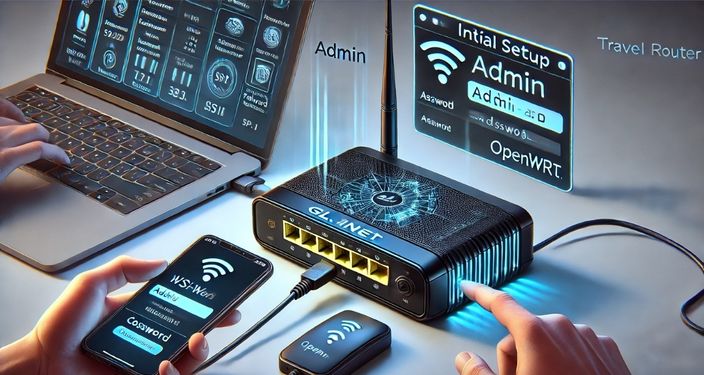 Connecting to the GL iNet Router