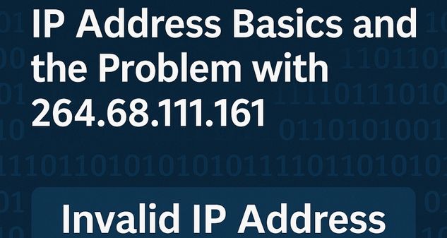 IP Address Basics and the Problem with 264.68.111.161