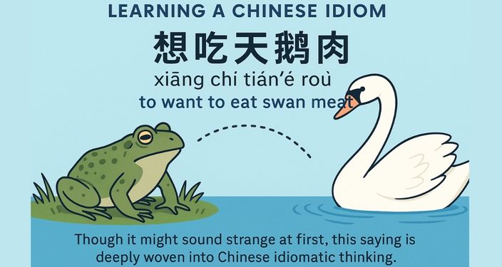 Swan in Chinese: What It Means to “Want to Eat Swan Meat” 