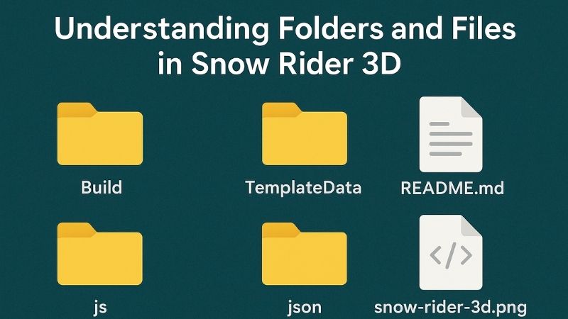 Understanding Folders and Files in Snow Rider 3D